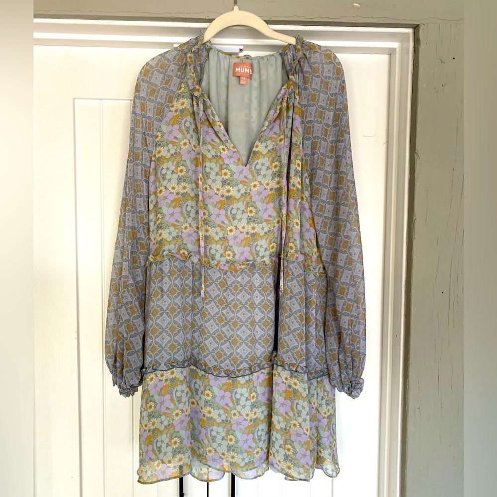 Show Me Your Mumu Birdie Mini Dress